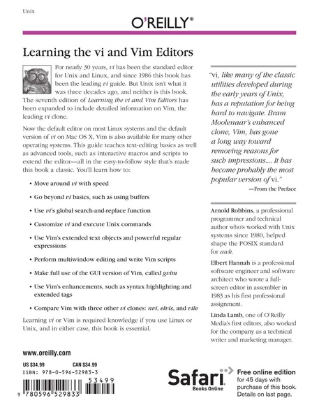 File:Learning the vi and Vim Editors (7th Edition).pdf
