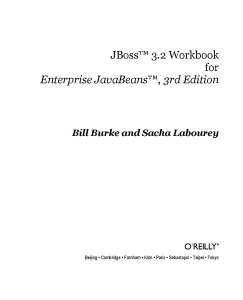 File:JBoss 3.2 Workbook for Enterprise JavaBeans 3rd E.pdf