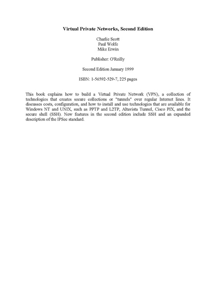 File:Virtual Private Networks 2nd Edition.pdf