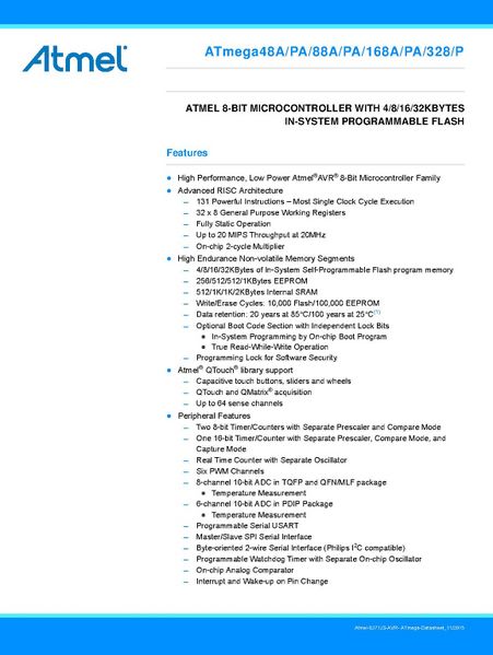 File:Page1-1155px-Atmel-8271-8-bit-AVR-Microcontroller-ATmega48A-48PA-88A-88PA-168A-168PA-328-328P datasheet Summary.pdf.jpg